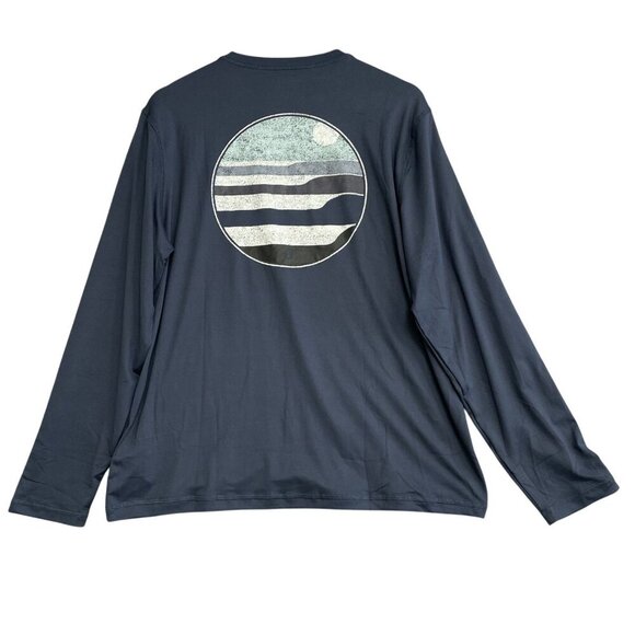 NEW Hang Ten Men's M Long Sleeve UV Protection T-Shirt UPF 50+ Polyester - Picture 3 of 9